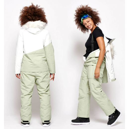Женский комбинезон ONESKEE ACCLIMATE SUIT 2023 GREEN/WHITE Женский комбинезон ONESKEE ACCLIMATE SUIT 2023 GREEN/WHITE