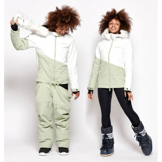 Женский комбинезон ONESKEE ACCLIMATE SUIT 2023 GREEN/WHITE Женский комбинезон ONESKEE ACCLIMATE SUIT 2023 GREEN/WHITE