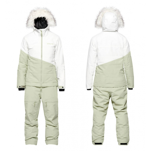 Женский комбинезон ONESKEE ACCLIMATE SUIT 2023 GREEN/WHITE Женский комбинезон ONESKEE ACCLIMATE SUIT 2023 GREEN/WHITE