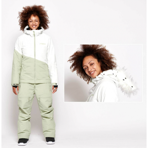 Женский комбинезон ONESKEE ACCLIMATE SUIT 2023 GREEN/WHITE Женский комбинезон ONESKEE ACCLIMATE SUIT 2023 GREEN/WHITE