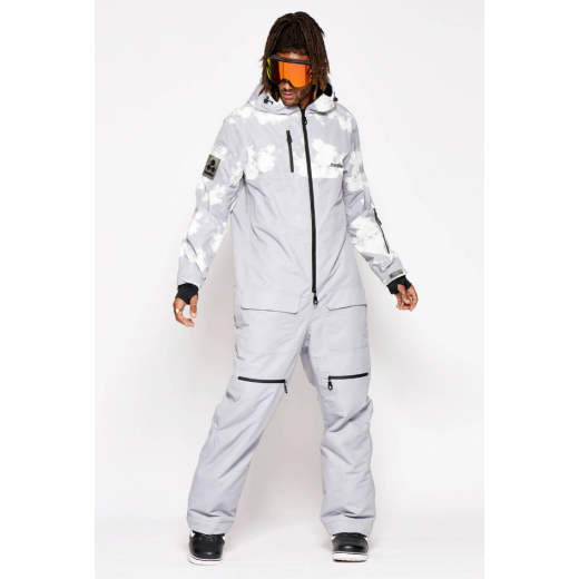 Комбинезон мужской ONESKEE MARK VII SUIT 2023 GREY/WHITE Комбинезон мужской ONESKEE MARK VII SUIT 2023 GREY/WHITE