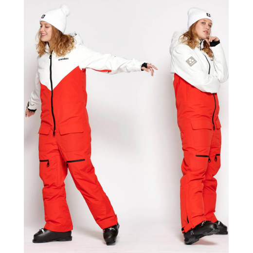 Женский комбинезон ONESKEE MARK VII SUIT 2023 RED/WHITE Женский комбинезон ONESKEE MARK VII SUIT 2023 RED/WHITE