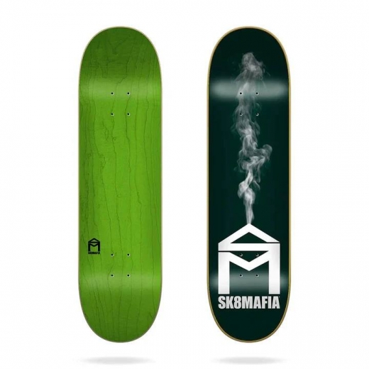 Дека SK8MAFIA House Logo Smoke Chrome 8.6″ 2024