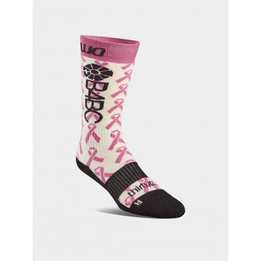 Женские термоноски THIRTY TWO B4BC MERINO SOCK PINK/WHITE