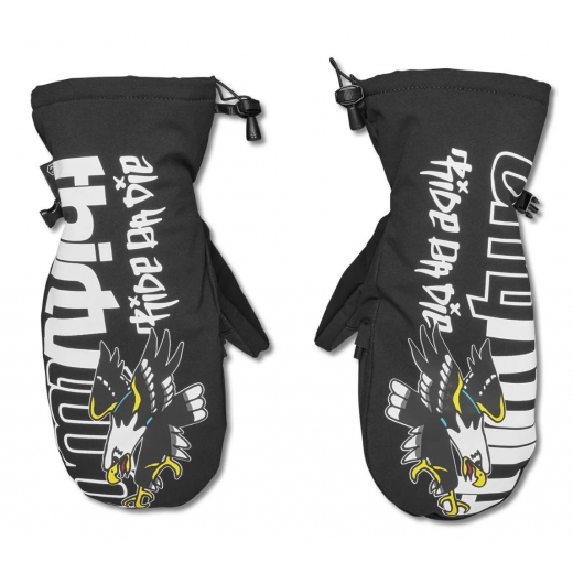 Варежки THIRTY TWO CORP MITT BLACK/WHITE