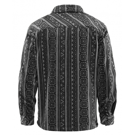 Рубашка THIRTY TWO REST STOP ZIP UP SHIRT BLACK/CHARCOAL