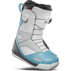 Женские ботинки для сноуборда THIRTY TWO STW DOUBLE BOA 2025 BLUE/GREY/WHITE