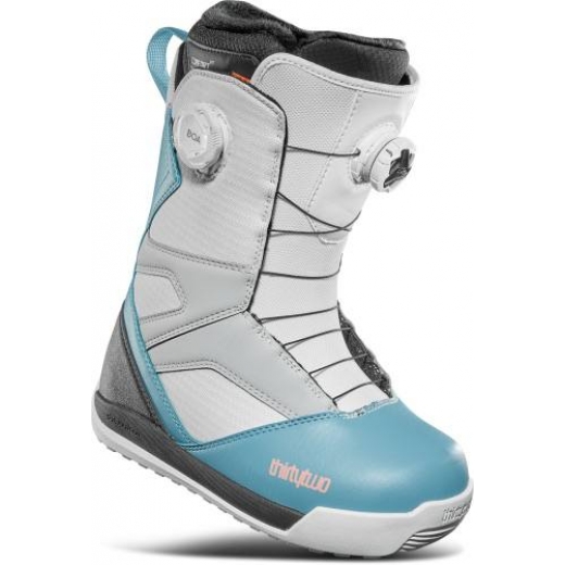 Женские ботинки для сноуборда THIRTY TWO STW DOUBLE BOA 2025 BLUE/GREY/WHITE