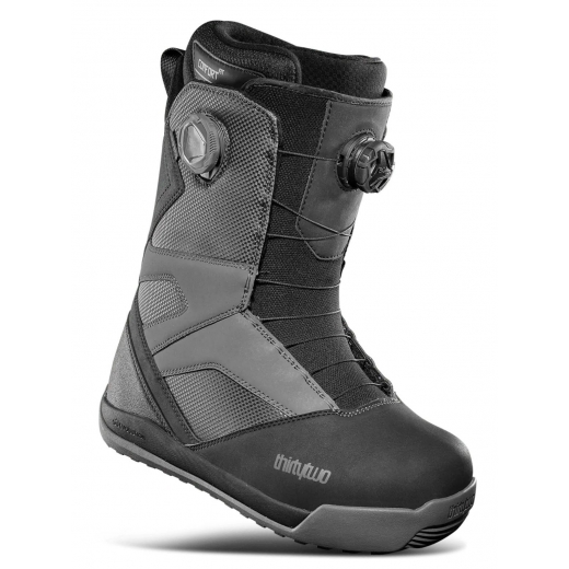 Ботинки для сноуборда THIRTY TWO STW DOUBLE BOA 2025 BLACK/CHARCOAL