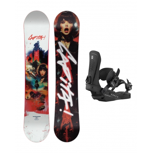 Сноуборд CAPITA ULTRAFEAR + UNION FORCE