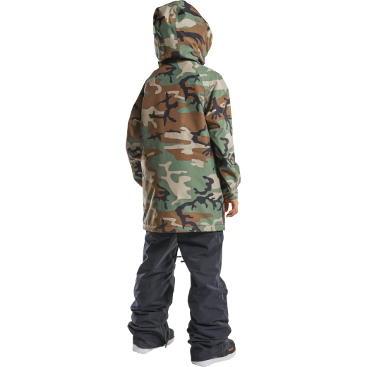 Детская куртка THIRTY TWO YOUTH GRASSER INSULATED JACKET 2022 CAMO
