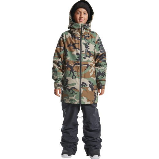 Детская куртка THIRTY TWO YOUTH GRASSER INSULATED JACKET 2022 CAMO