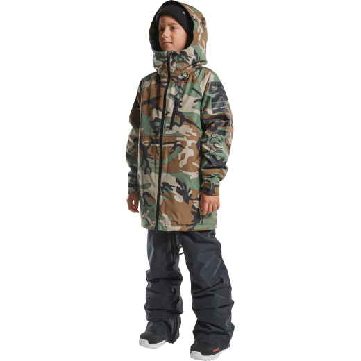 Детская куртка THIRTY TWO YOUTH GRASSER INSULATED JACKET 2022 CAMO