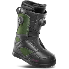 Женские ботинки для сноуборда THIRTY TWO STW DOUBLE BOA BLACK/GREEN 2024 Женские ботинки для сноуборда THIRTY TWO STW DOUBLE BOA BLACK/GREEN 2024