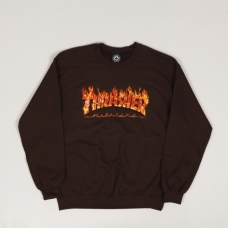 Свитшот THRASHER Dark Chocolate Свитшот THRASHER Dark Chocolate