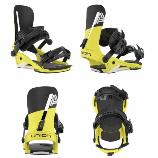 Крепления UNION ATLAS HYPE YELLOW 2026 Крепления UNION ATLAS HYPE YELLOW 2026
