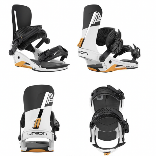 Крепления UNION ATLAS WHITE/ORANGE 2026 Крепления UNION ATLAS WHITE/ORANGE 2026