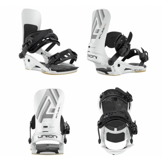 Крепления UNION ATLAS PRO 2026 METALLIC WHITE Крепления UNION ATLAS PRO 2026 METALLIC WHITE
