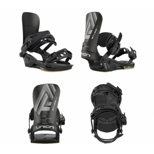 Крепления UNION ATLAS PRO 2026 METALLIC BLACK Крепления UNION ATLAS PRO 2026 METALLIC BLACK