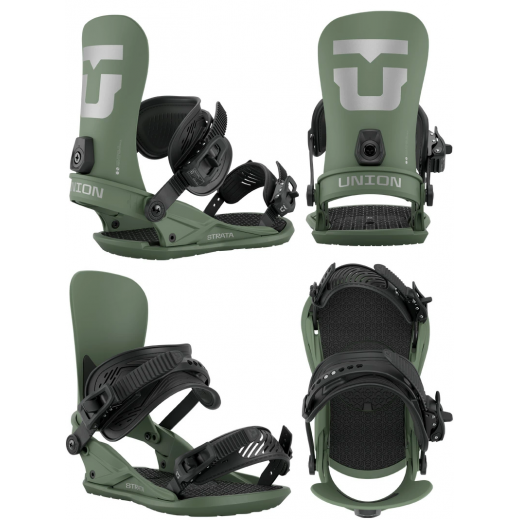 Крепления UNION STRATA OLIVE GREEN 2026 Крепления UNION STRATA OLIVE GREEN 2026