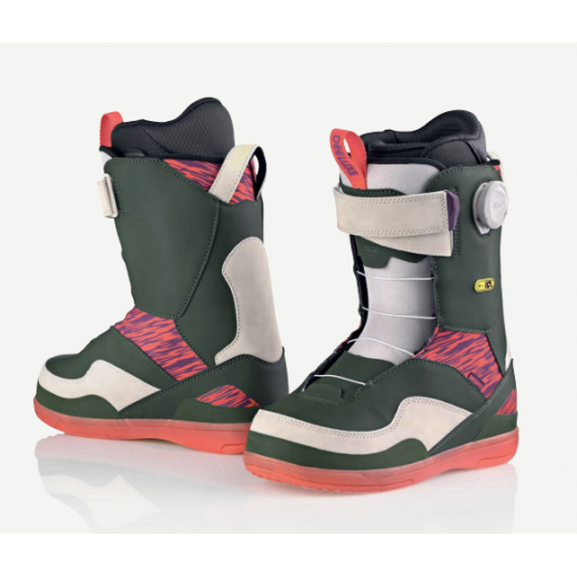 Ботинки для сноуборда DEELUXE ID LARA BOA 2026 VIBRANT GREEN