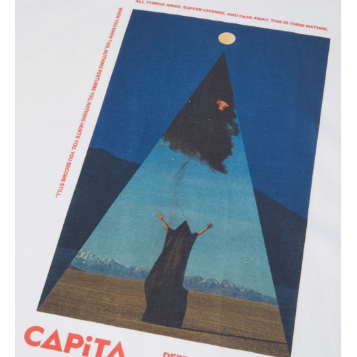 Футболка CAPiTA DOA TEE 2025 WHITE Футболка CAPiTA DOA TEE 2025 WHITE