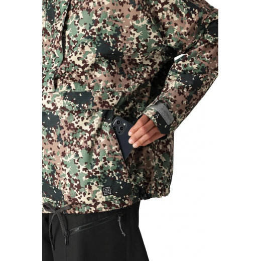 Женский анорак 686 OUTLINE SHELL ANORAK 2025 ANTLER SPOTTED Женский анорак 686 OUTLINE SHELL ANORAK 2025 ANTLER SPOTTED