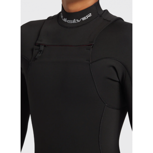 Гидрокостюм QUIKSILVER 4/3MM MERCURY FZ 2025 BLACK/RED Гидрокостюм QUIKSILVER 4/3MM MERCURY FZ 2025 BLACK/RED