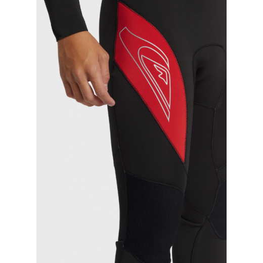 Гидрокостюм QUIKSILVER 4/3MM MERCURY FZ 2025 BLACK/RED Гидрокостюм QUIKSILVER 4/3MM MERCURY FZ 2025 BLACK/RED