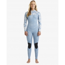 Гидрокостюм BILLABONG 4/3mm SALTY DAYZ NATURAL CZ 2025 Blue Shadow