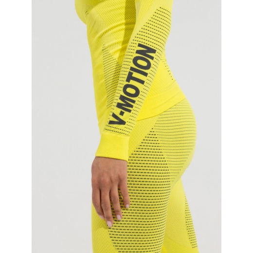 Термобельё (женский комплект) V-MOTION Alpinesports 2023 YELLOW Термобельё (женский комплект) V-MOTION Alpinesports 2023 YELLOW