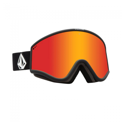 Маска VOLCOM YAE 2024 MATTE BLACK RED CHROME Маска VOLCOM YAE 2024 MATTE BLACK RED CHROME