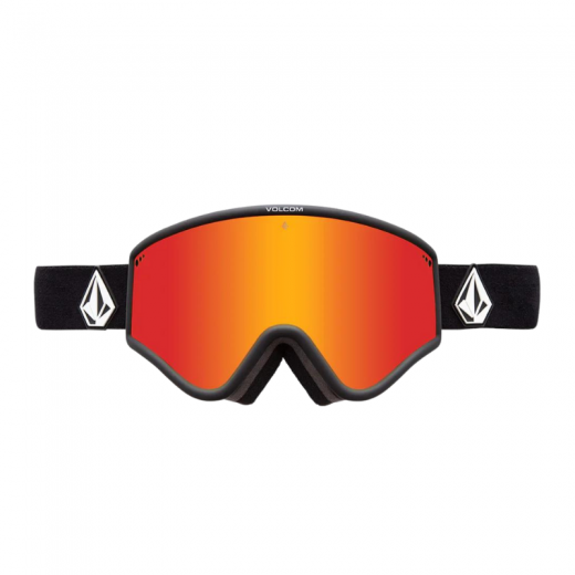 Маска VOLCOM YAE 2024 MATTE BLACK RED CHROME Маска VOLCOM YAE 2024 MATTE BLACK RED CHROME