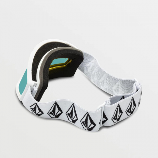 Детская маска VOLCOM ATTUNGA YOUTH MATTE WHITE STONE ICE CHROME Детская маска VOLCOM ATTUNGA YOUTH MATTE WHITE STONE ICE CHROME