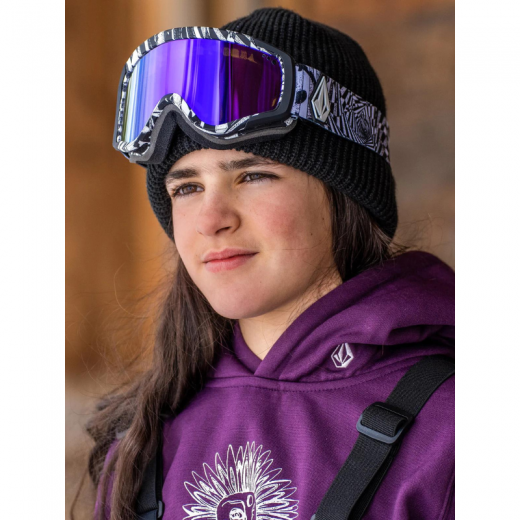 Детская маска VOLCOM ATTUNGA YOUTH OP ART PURPLE CHROME Детская маска VOLCOM ATTUNGA YOUTH OP ART PURPLE CHROME