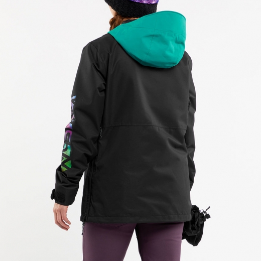 Женский анорак VOLCOM ASHFIELD PULLOVER 2024 BLACK Женский анорак VOLCOM ASHFIELD PULLOVER 2024 BLACK