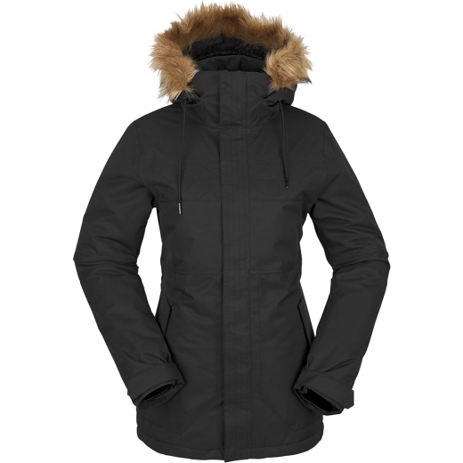 Куртка женская VOLCOM FAWN INS JACKET 2024 BLACK Куртка женская VOLCOM FAWN INS JACKET 2024 BLACK