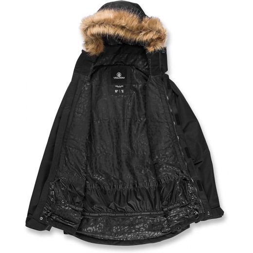 Куртка женская VOLCOM FAWN INS JACKET 2024 BLACK Куртка женская VOLCOM FAWN INS JACKET 2024 BLACK