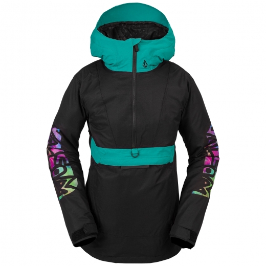 Женский анорак VOLCOM ASHFIELD PULLOVER 2024 BLACK Женский анорак VOLCOM ASHFIELD PULLOVER 2024 BLACK