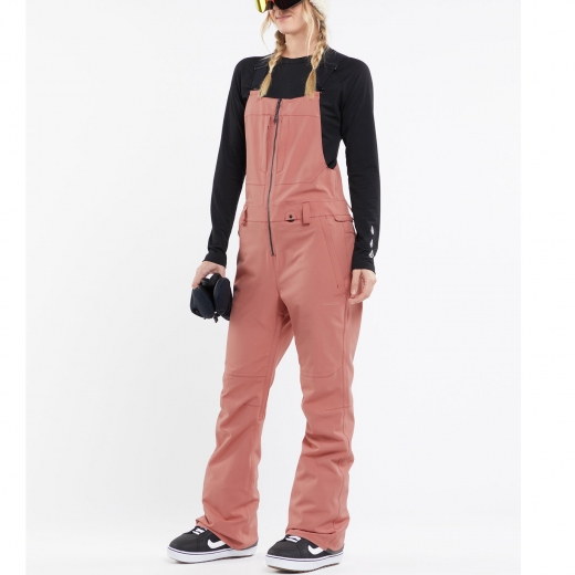 Женский полукомбинезон VOLCOM SWIFT BIB OVERALL 2024 EARTH PINK Женский полукомбинезон VOLCOM SWIFT BIB OVERALL 2024 EARTH PINK