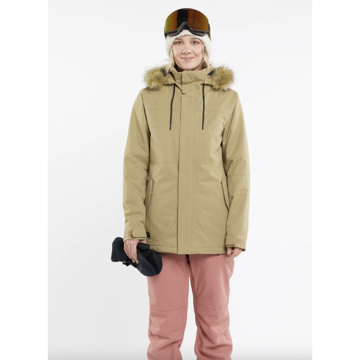 Куртка женская VOLCOM FAWN INS JACKET 2024 DARK KHAKI Куртка женская VOLCOM FAWN INS JACKET 2024 DARK KHAKI