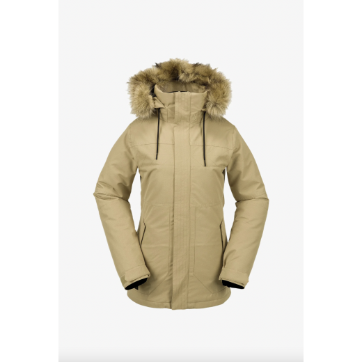 Куртка женская VOLCOM FAWN INS JACKET 2024 DARK KHAKI Куртка женская VOLCOM FAWN INS JACKET 2024 DARK KHAKI