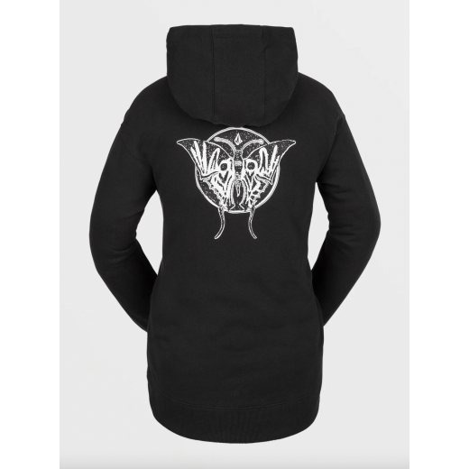 Женская толстовка VOLCOM COSTUS P/O FLEECE 2024 BLACK Женская толстовка VOLCOM COSTUS P/O FLEECE 2024 BLACK