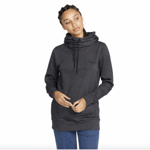 Женская толстовка VOLCOM TOWER P/O FLEECE 2024 BLACK Женская толстовка VOLCOM TOWER P/O FLEECE 2024 BLACK