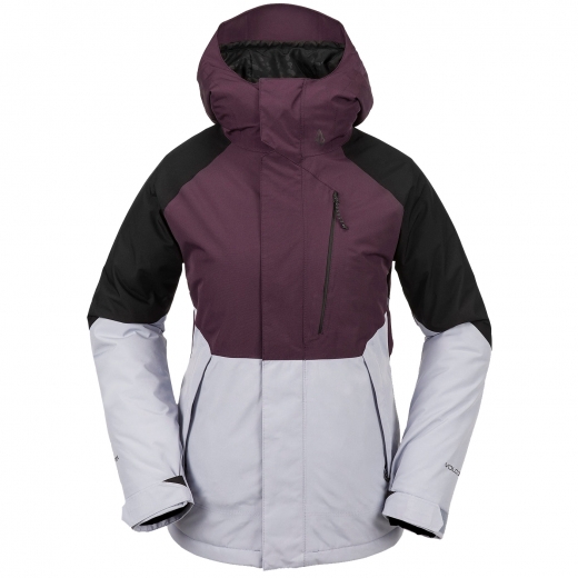 Куртка женская VOLCOM V.CO ARIS INS GORE JACKET 2024 BLACKBERRY Куртка женская VOLCOM V.CO ARIS INS GORE JACKET 2024 BLACKBERRY