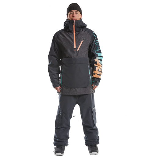 Куртка THIRTY TWO NEW ANORAK NEED NAME 2023 BLACK PRINT