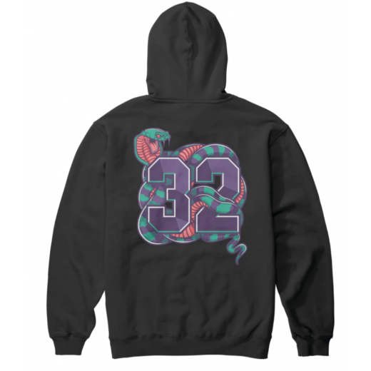 Худи THIRTY TWO JONO WOOD HOODIE 2023 BLACK Худи THIRTY TWO JONO WOOD HOODIE 2023 BLACK