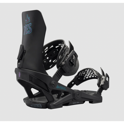 Женские крепления YES REBEL 2025 BLACK
