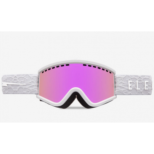 Детская маска ELECTRIC EGV.K GREY NURON/PINK CHROME (WITH BONUS LENS) 2024