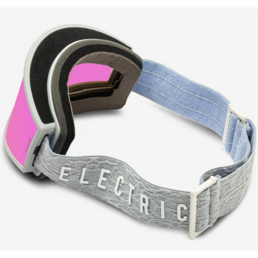 Маска ELECTRIC KLEVELAND GREY NURON/PINK CHROME 2024 Маска ELECTRIC KLEVELAND GREY NURON/PINK CHROME 2024